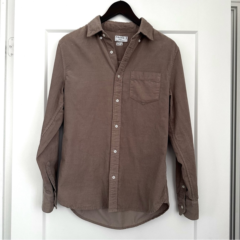 FRAME BUTTON DOWN SHIRT